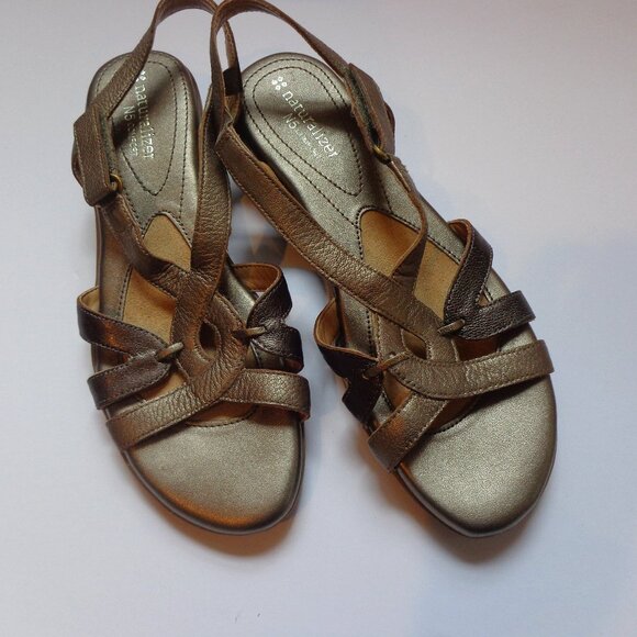Naturalizer Shoes - Naturalizer N5‎ Comfort Leather Slingback Cooper Sandals Women's Size 7.5W